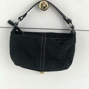 Black Vintage Coach Bag